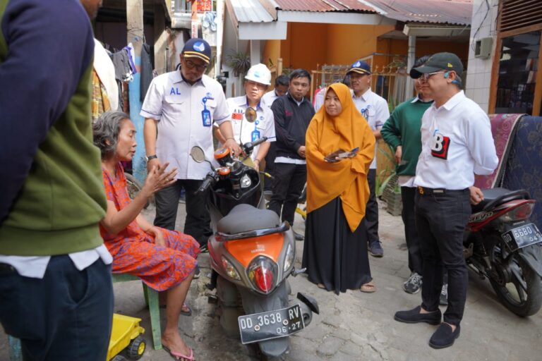 Sapa Pelanggan, Direksi PDAM Makassar Sosialisasi Cara Pembayaran Tagihan Air Online